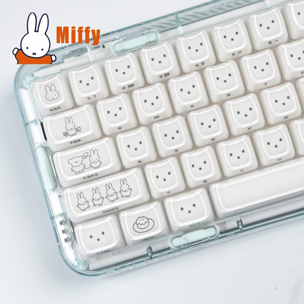 Pc Gaming Kawaii - Клавишные колпачки Kawaii Miffy с милым