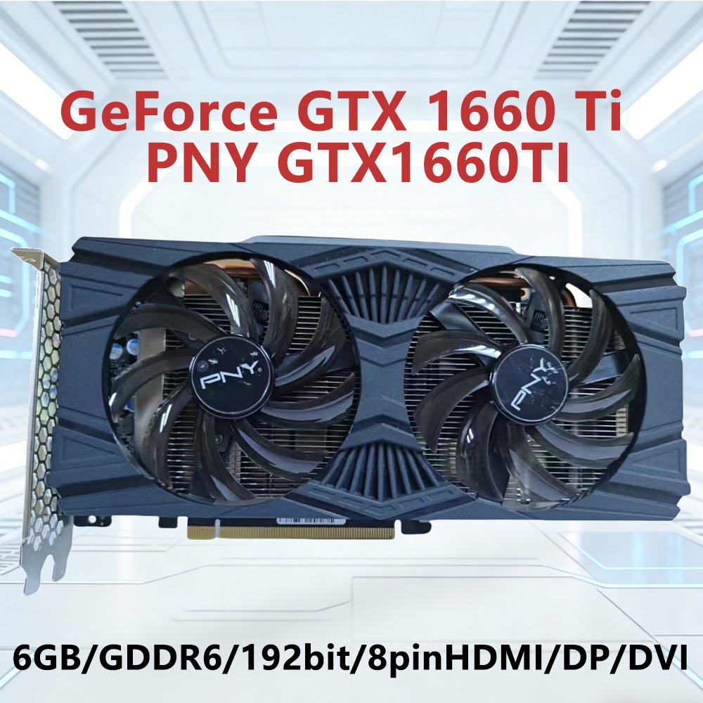 Pc Gaming Graphics Card - Игровая видеокарта PNY GeForce GTX 1660