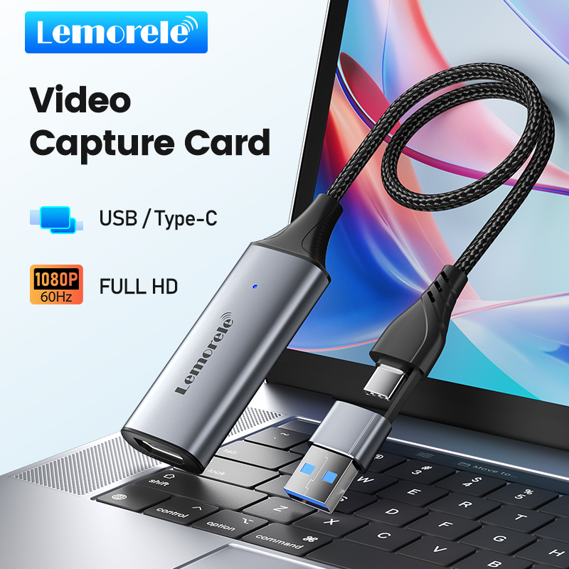 Pc Gaming Game - Lemorele USB 2.0 Карта видеозахвата HDMI-совместимая