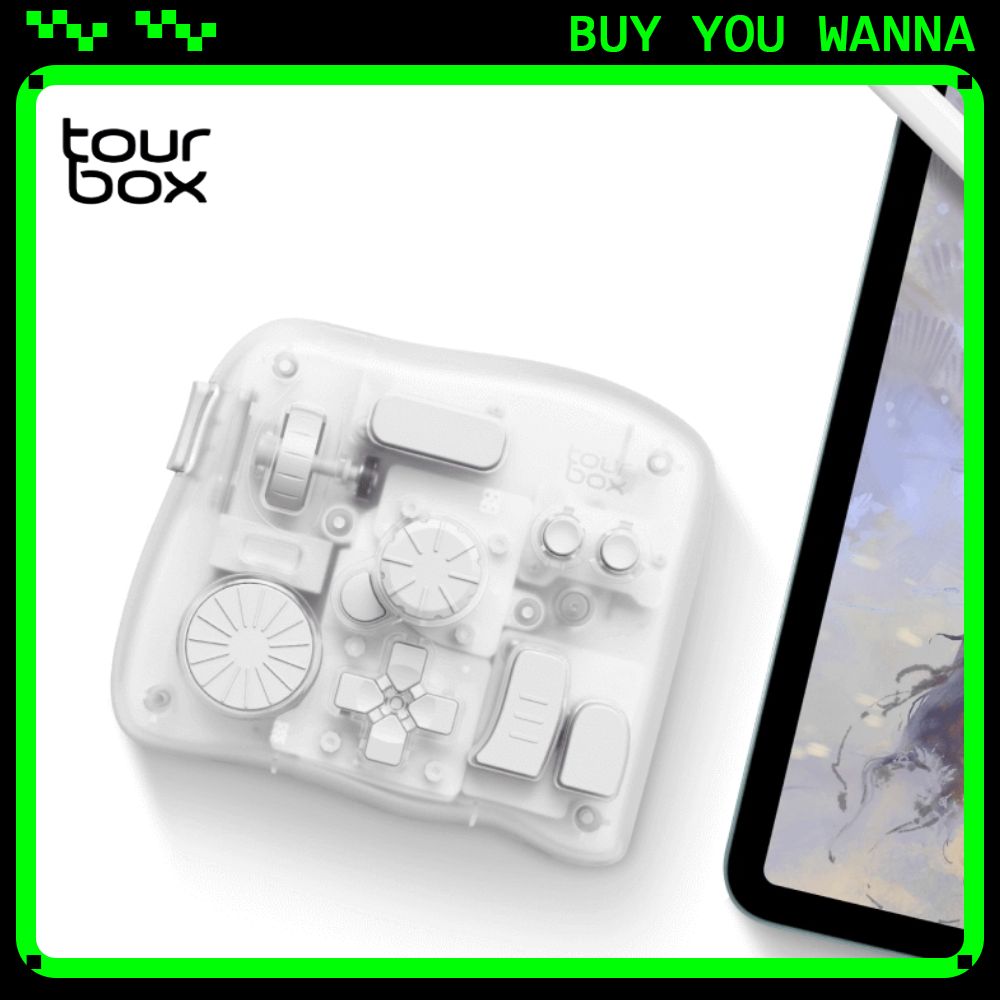 Pc Gaming Drawing - Новая Bluetooth-клавиатура TourBox Elite Plus, консоль