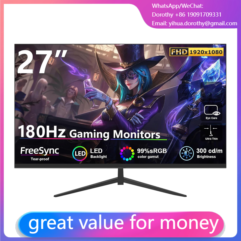 Pc Gaming Ultra - 27-дюймовый ультратонкий IPS ЖК-дисплей для игр,