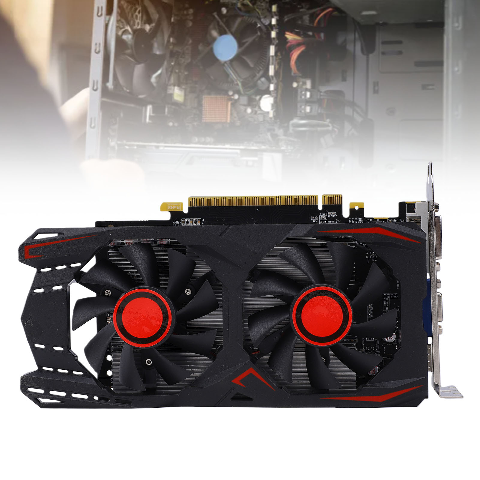 Pc Gaming Graphics Card - Видеокарта 6 ГБ GDDR5 192 бит