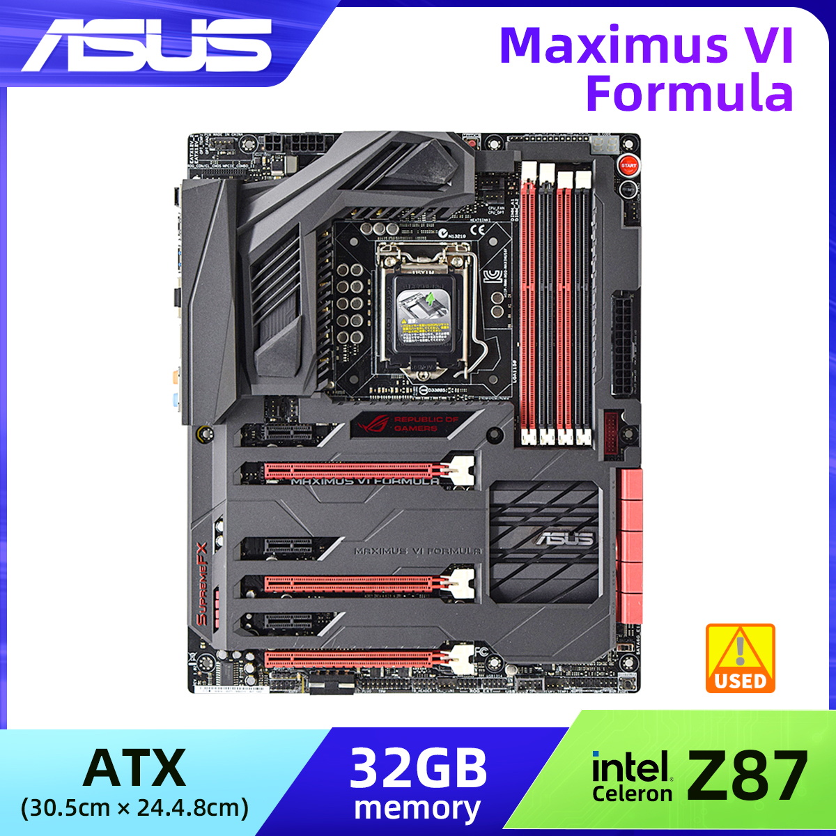 Intel Cpu Core I5 - Материнская плата ASUS MAXIMUS VI FORMULA
