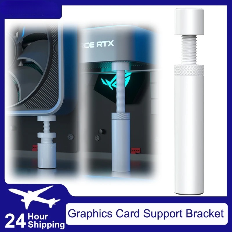 Pc Gaming Graphics Card - Алюминиевый кронштейн для предотвращения провисания видеокарты,