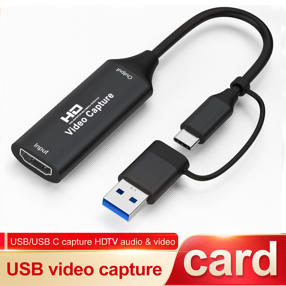 Pc Gaming Game - 4K HDMI-совместимая USB-карта видеозахвата 1080P HD
