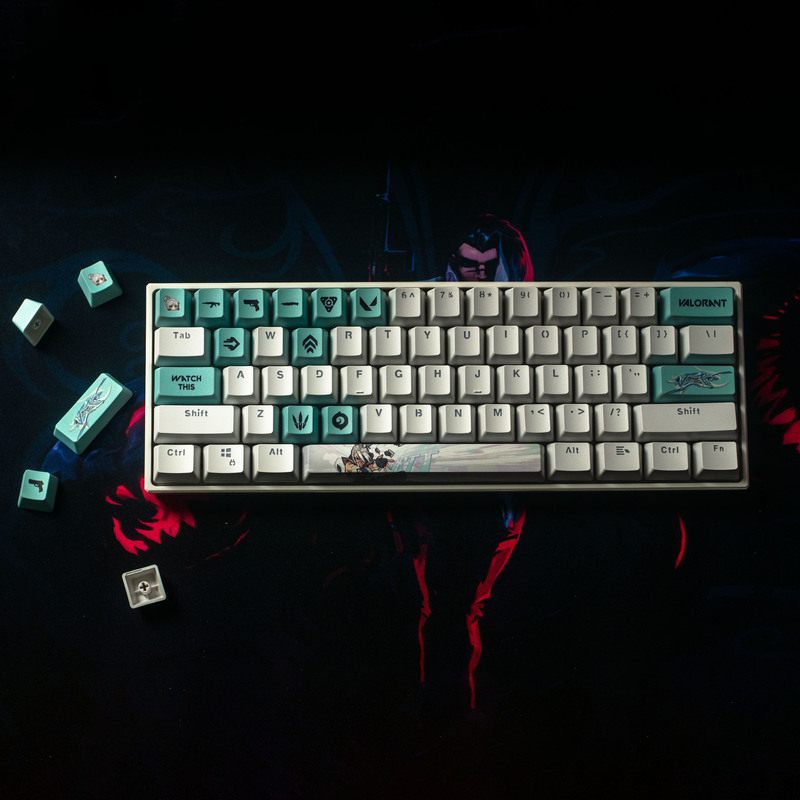 Кастомные кейкапы с термосубли – обзор и цена Pc Gaming Valorant