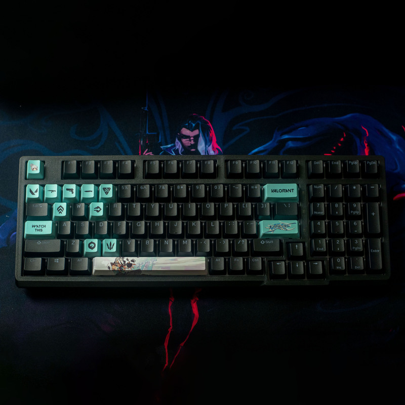 Кастомные кейкапы с термосубли – обзор и цена Pc Gaming Valorant