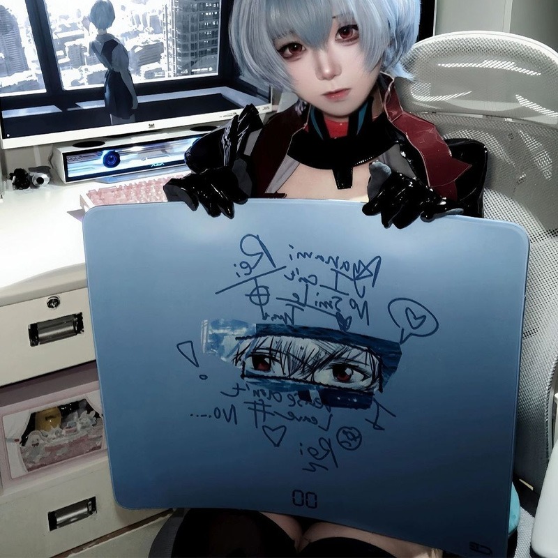 Коврик для мыши Evangelion Rei – обзор и цена Japan Pc Gaming