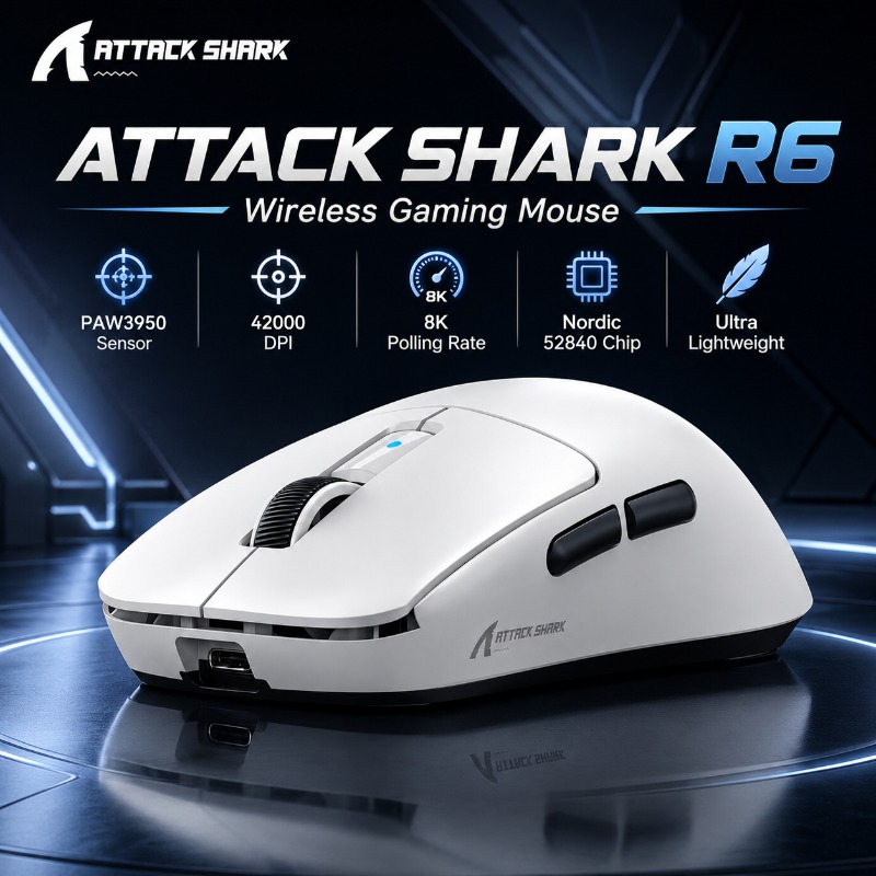 Беспроводная игровая мышь ATTA – обзор и цена Pc Gaming X3D