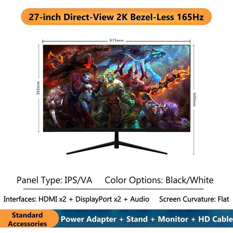 27-дюймовый изогнутый игровой  – обзор и цена Pc Gaming Ultrawide Monitor