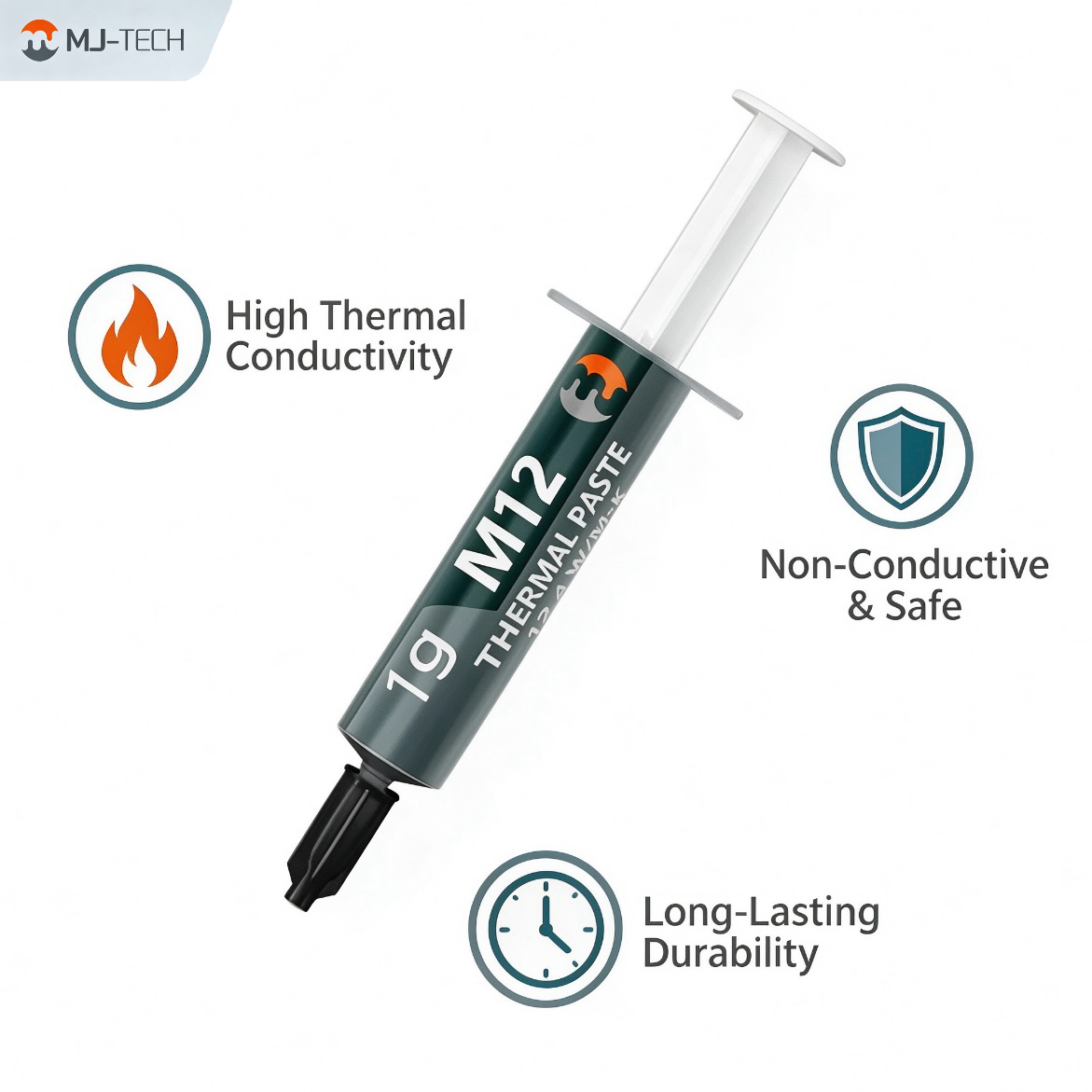 Термопаста MJ-TECH M8 M12 M14  – обзор и цена Thermal Paste