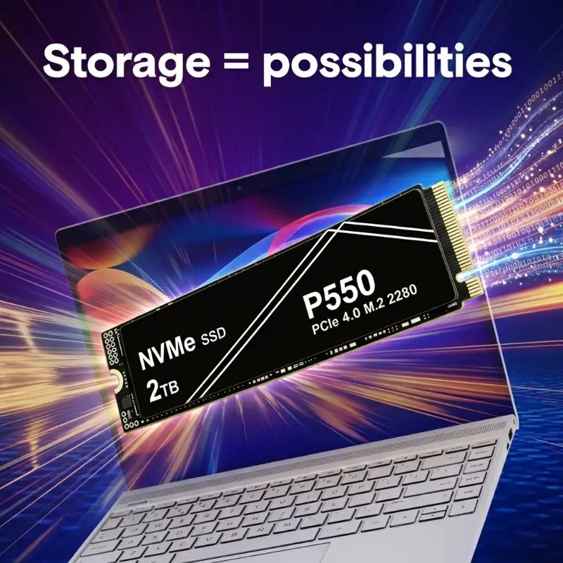 Новый P550 1ТБ/2ТБ/4ТБ PCIe NV – обзор и цена Pc Gaming News