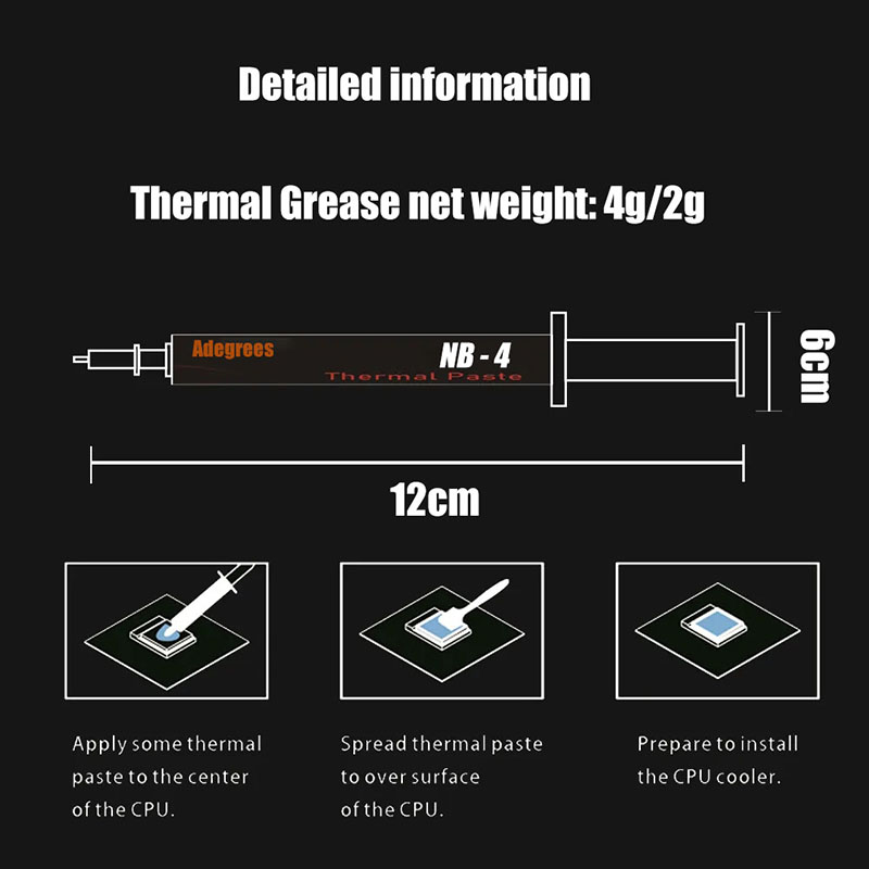 Термопаста, 18 Вт/мк, термопас – обзор и цена Thermal Paste