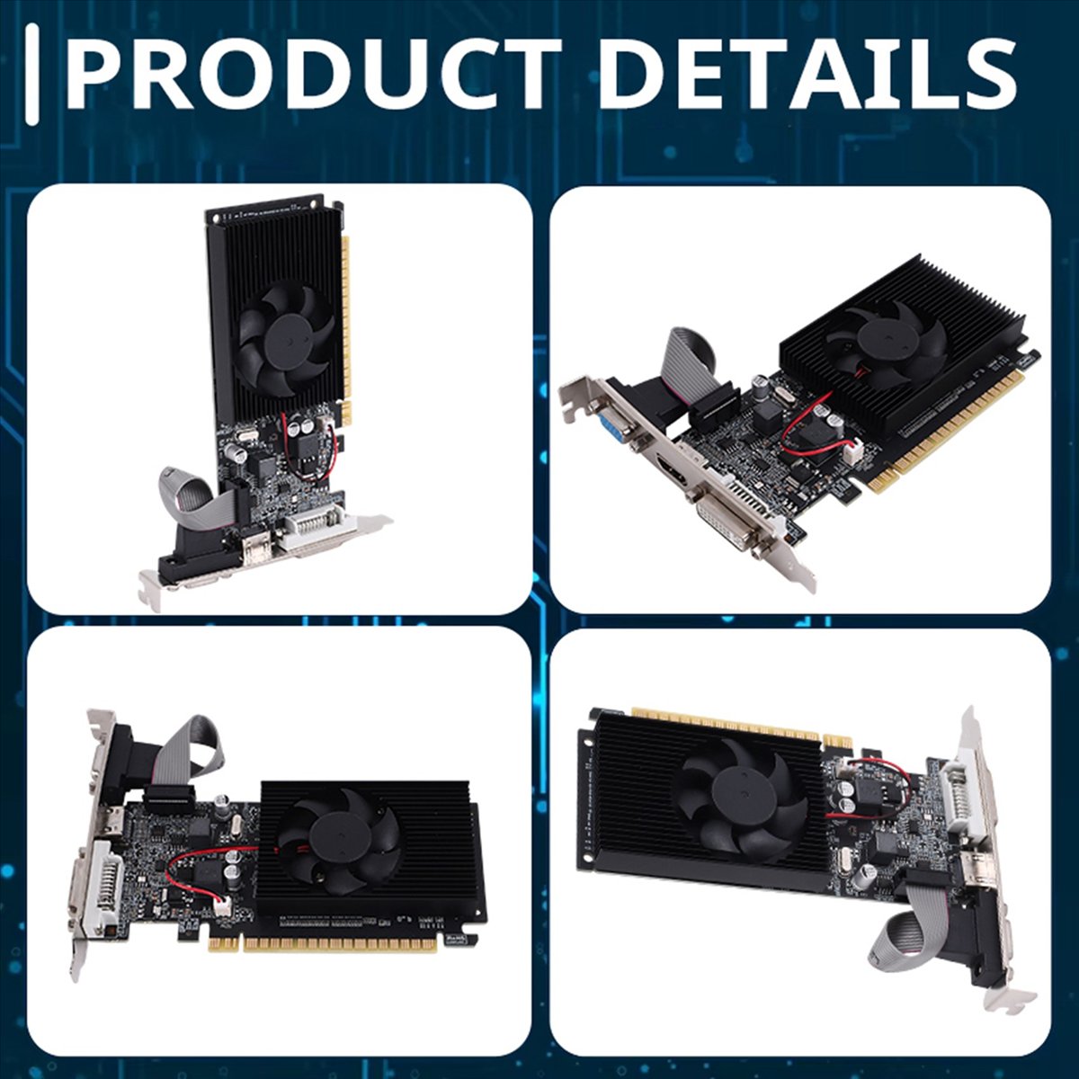 Видеокарта A49T GT 610 1G, све – обзор и цена Pc Gaming Graphics Card