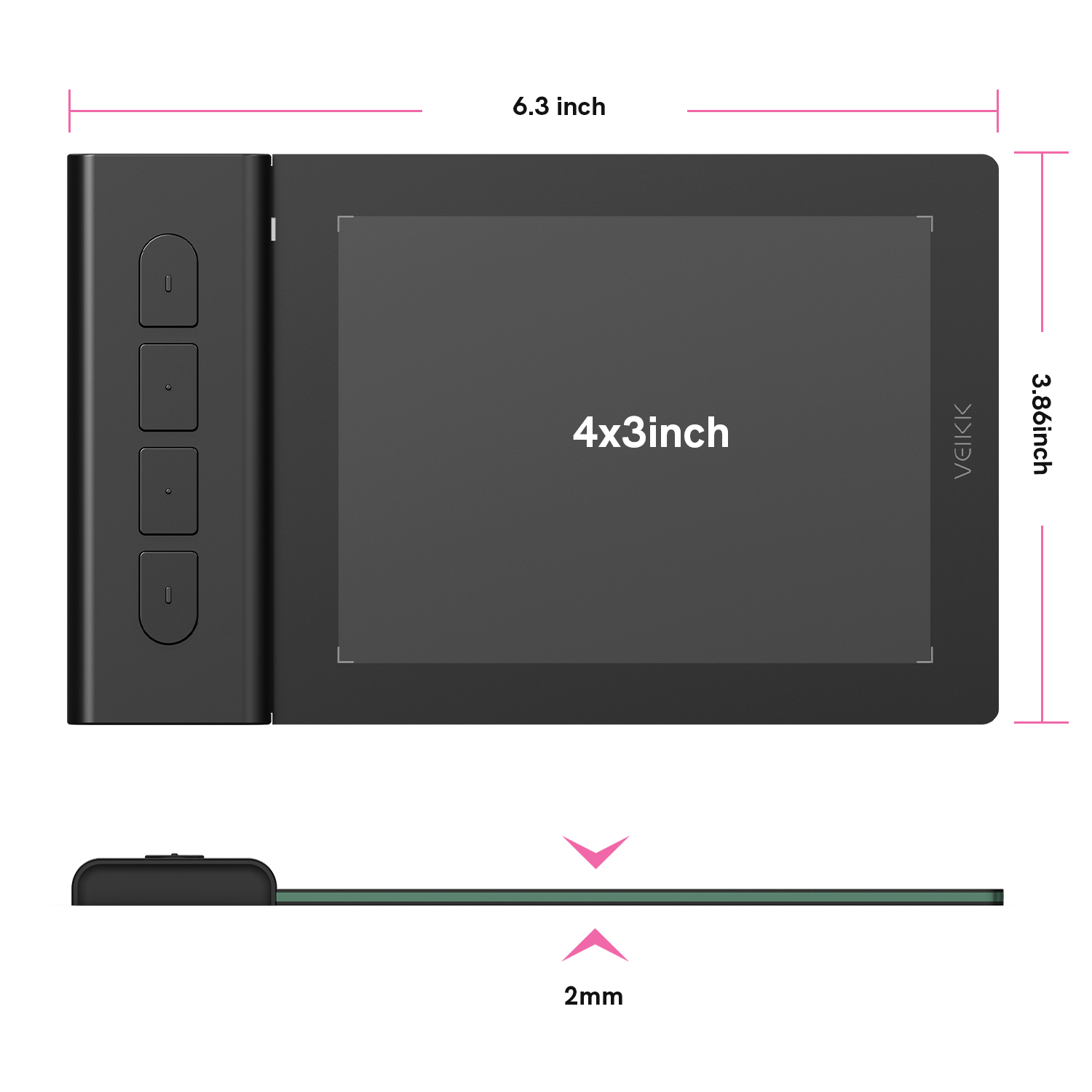 VEIKK VK430 Графический планше – обзор и цена Pc Gaming Drawing