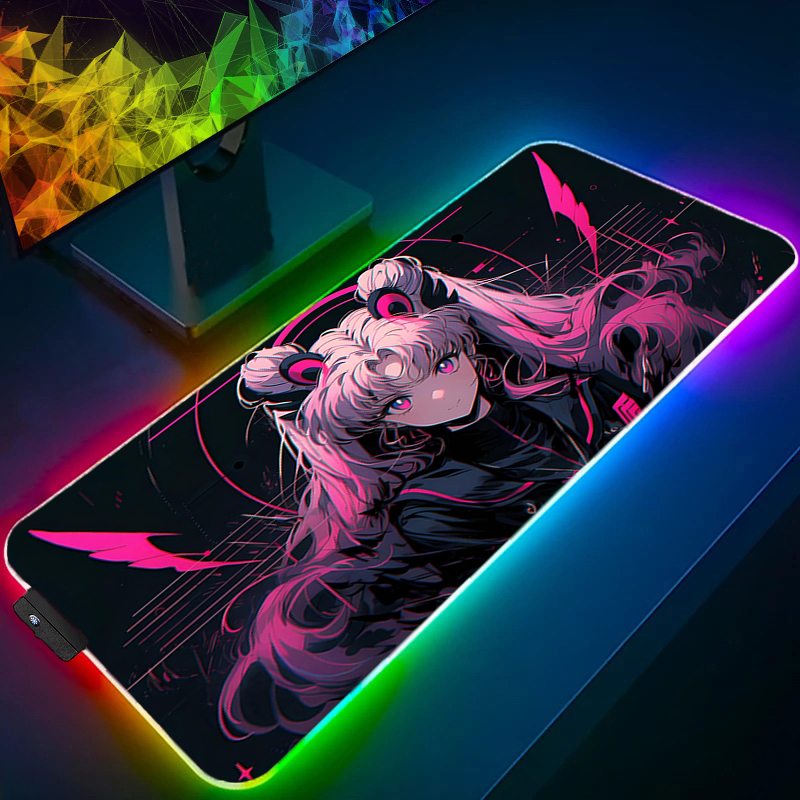 Большой RGB-коврик для мыши, и – обзор и цена Pc Gaming Kawaii