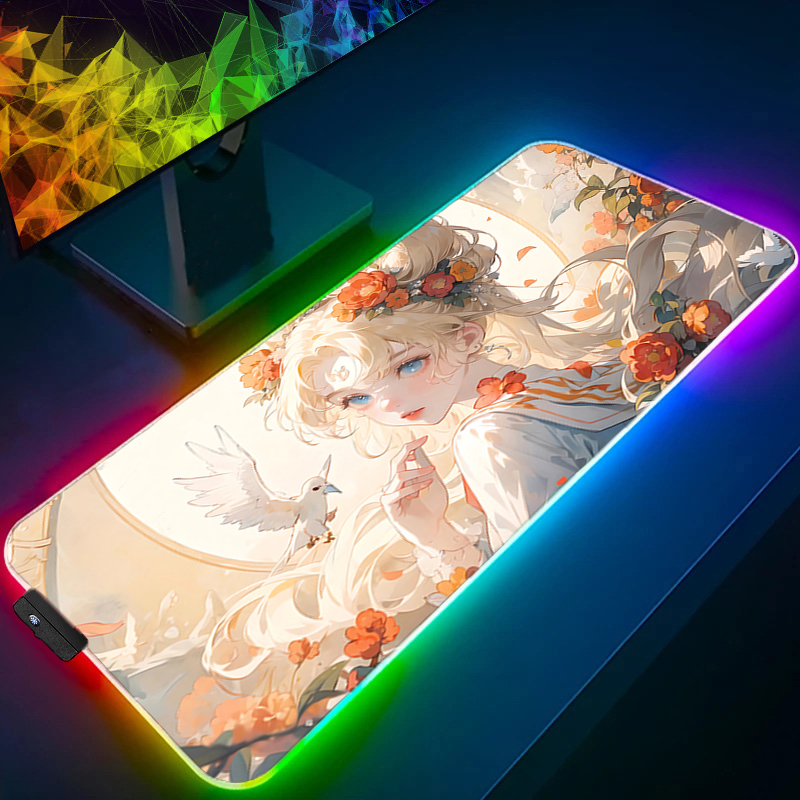 Большой RGB-коврик для мыши, и – обзор и цена Pc Gaming Kawaii